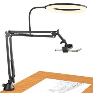 TONOR 10" Ring Light with Boom Arm & Phone Holder