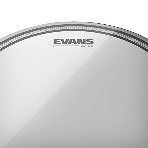 14" Evans EC2S Clear Tom Drumhead