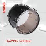 14" Evans EC2S Clear Tom Drumhead