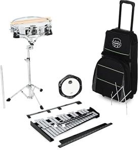 Mapex Snare Drum/Bell Kit with Rolling Bag