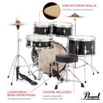Pearl Roadshow Jr. 5pc Drum Set with Hardware