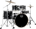 Mapex Venus Rock 5-pc Drum Set, Black Sparkle