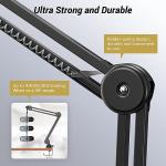 TONOR Mic Arm Stand with Extra-large Pop Filter