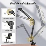 TONOR Mic Arm Stand with Extra-large Pop Filter
