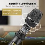 TONOR UHF Metal Dual Wireless Mic System(disposing mention of cordless and rechargeable)