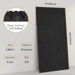 TONOR 4-Pack Large Self-adhesive Acoustic Wall Panels