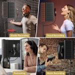 TONOR Isolation Shield Pack with Pop Filter & Stand