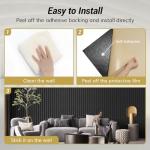 TONOR 4-Pack Large Self-adhesive Acoustic Wall Panels