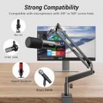 Desk Mount Mic Arm for Adjustable Microphone Stand