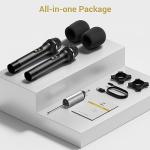 TONOR UHF Metal Dual Wireless Mic System(disposing mention of cordless and rechargeable)