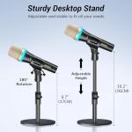 TONOR USB Dynamic Microphone with RGB for Podcasting