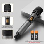 TONOR UHF Dual Wireless Microphone Set for Karaoke