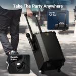 TONOR Wireless Karaoke Machine Dual Mic Bluetooth Speaker