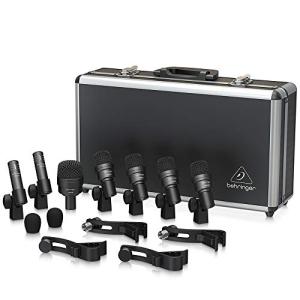Behringer BC1200 7-Piece Drum Mic Set, Studio/Live, Black
