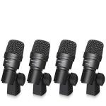 Behringer BC1200 7-Piece Drum Mic Set, Studio/Live, Black