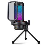 TONOR USB Gaming Mic with RGB Modes & Mute