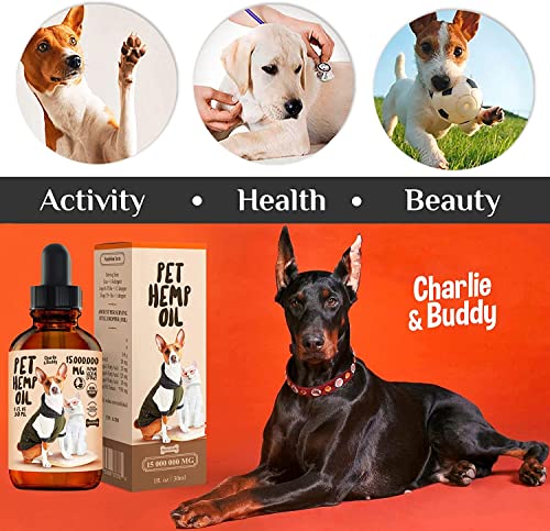 Charlie Buddy Hemp Oil for Pets - Joint & Calm Support