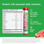 Zipfizz Watermelon Energy Drink Powder - 20 Pack