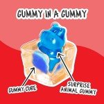 Juicy Drop Mystery Gummy Candy Cubes - 3.5oz