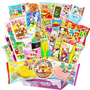 Shogun Candy Box: 30-Piece Japanese Snack Assortment