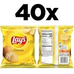 Lay's Classic Potato Chips - 40 Pack