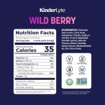 Kinderlyte Electrolyte Powder Drink Mix - Wild Berry