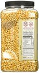 Gourmet Organic Popcorn Kernels - 7lbs Resealable Jug