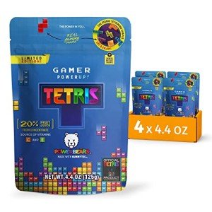 TETRIS Tasty Gamer Gummies - Fruity & Fun!