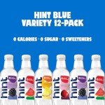 Hint Water Gamer Snack Pack - 12 Bottles