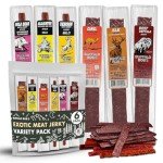 Buffalo Bob's Exotic Jerky Variety Pack (6 Pack)