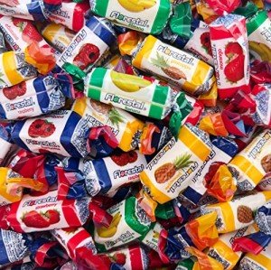 Fruit and Berry Assorted Taffy Candy - 1.5 lbs