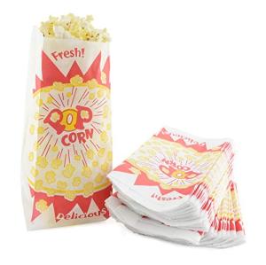Burst Design Popcorn Bags - 1 oz, 1000 Count
