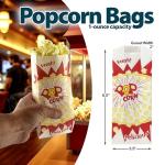 Burst Design Popcorn Bags - 1 oz, 1000 Count