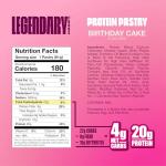Birthday Cake Protein Pastry Bars - Keto Friendly