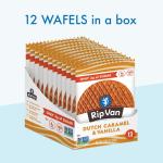 Rip Van Wafels Caramel Vanilla Stroopwafels - 12 Count