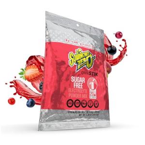 Sqwincher Zero Fruit Punch Hydration Drink Mix 50 Pack