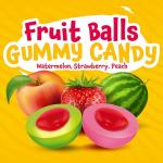 Funtasty Gummy Balls Mix - 19 Ounce Jar