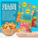 BIENA Veggie Crisps Variety Pack - Tasty Thin Chips
