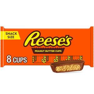 REESE'S Milk Chocolate Peanut Butter Cups - 8 Pack
