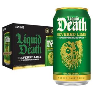 Liquid Death Severed Lime Sparkling Water 12-Pack