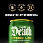 Liquid Death Severed Lime Sparkling Water 12-Pack
