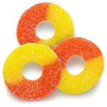 Albanese Peach Rings Gummy Candy - 8oz