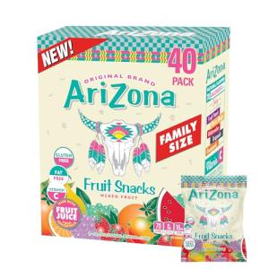 AriZona Mixed Fruit Gamer Snacks - 40 Count