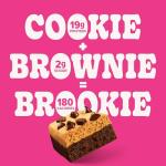 High Protein Brookie Protein Bars, Low Sugar