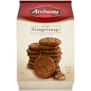 Crispy Gingersnap Cookies by Archway - 12 Ounce