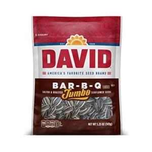 David BBQ Jumbo Sunflower Seeds, 5.25oz