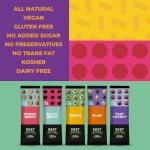 Zest Delites Fruit Leather Snack Bars - Vegan Variety