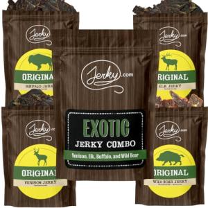 Wild Game Jerky Variety Pack – Protein-Packed Snack