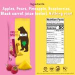 BEAR Real Fruit Snack Splits - Raspberry Pineapple