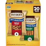 Snyder's Mini Pretzels 100 Calorie Snacks